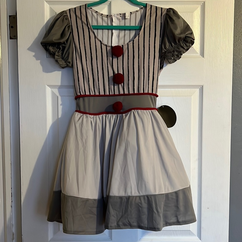 NWT Clown Dress Costume